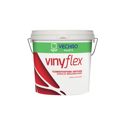 Exterior paint acrylic vinyflex 9l white, , medium