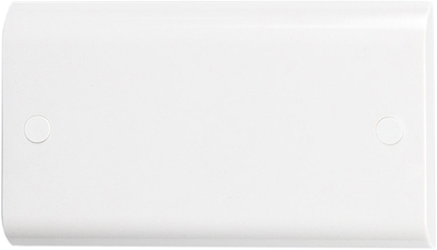 Svg screwless 2gang blank plat, , medium
