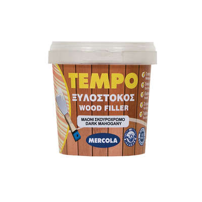 Mercola tempo wood filler 200g white, White, medium