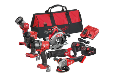Milwaukee 6 tool set 18v m18fpp6e3-502b, , medium