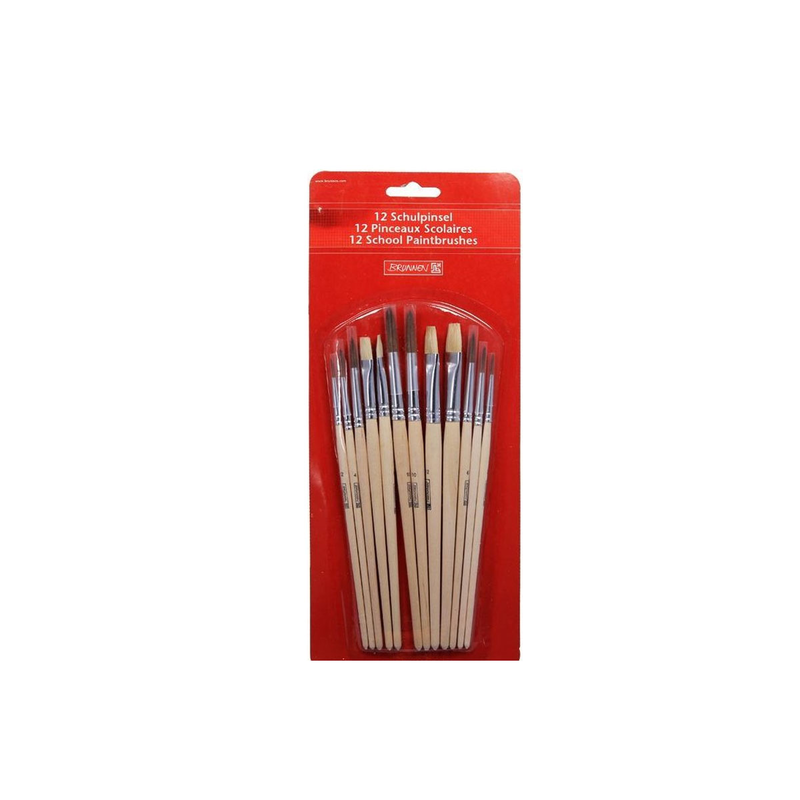 Painting brush set 12 pcs-null