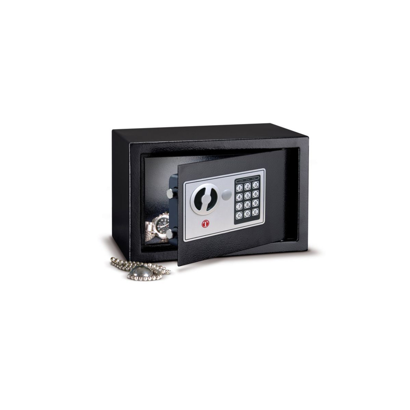 Electronic safe box 17.5l black-null