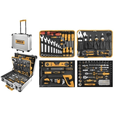 Σετ εργαλείων 147 τεμαχίων ingco με βαλίτσα αλουμινίου ιδανικό για επαγγελματίες και ερασιτέχνες, , medium