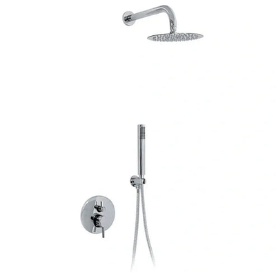 Incasso round built-in complete shower mixer, , medium