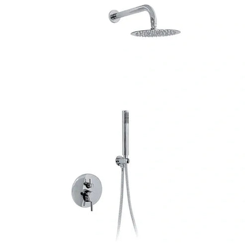 Product image: Incasso round built-in complete shower mixer, , medium-null