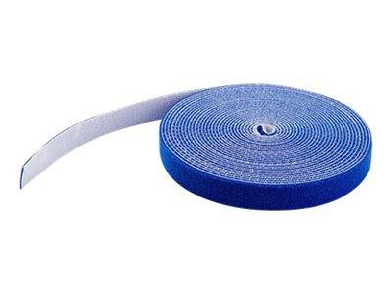 Startech.com 15.24m. Hook and loop roll / blue / cable management, , medium-null