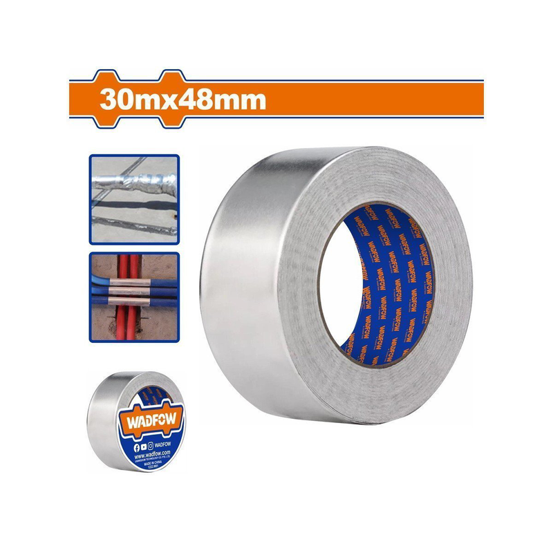Wadfow aluminum foil tape 48mm x 30m, , medium-null