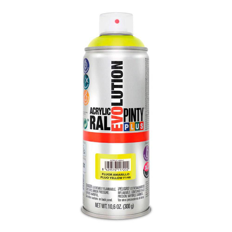 Product image: Fluorescent spray yellow f146 400ml, , medium-null