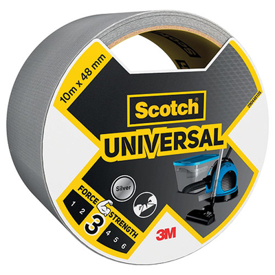 3m scotch universal κολλητικη ταινια 48mmx25m ασημι