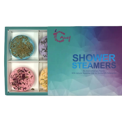 Σετ δώρου shower steamer 6 τεμαχίων για χαλαρωτικό ντουζ που ξυπνά τις αισθήσεις, , medium