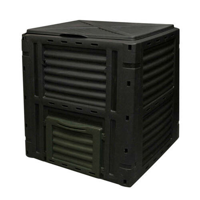 Compost bin garden compost accelerator with lid 450l, , medium