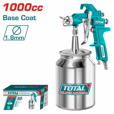 Total πιστόλι βαφής με δοχείο 1.000cc & μπεκ 1.8mm (tot-tat11005), , medium