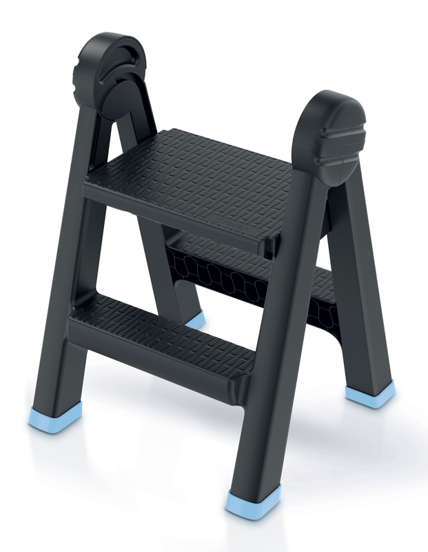Ladder titan soft black/ blue 47x43.5x63cm, , medium-null