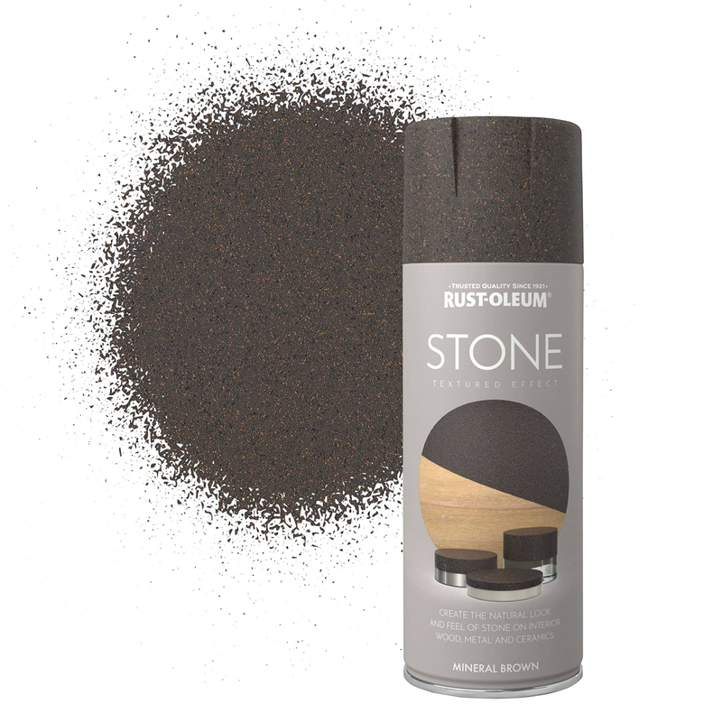 Stone effect mineral brown rustoleum 400ml, , medium image number null