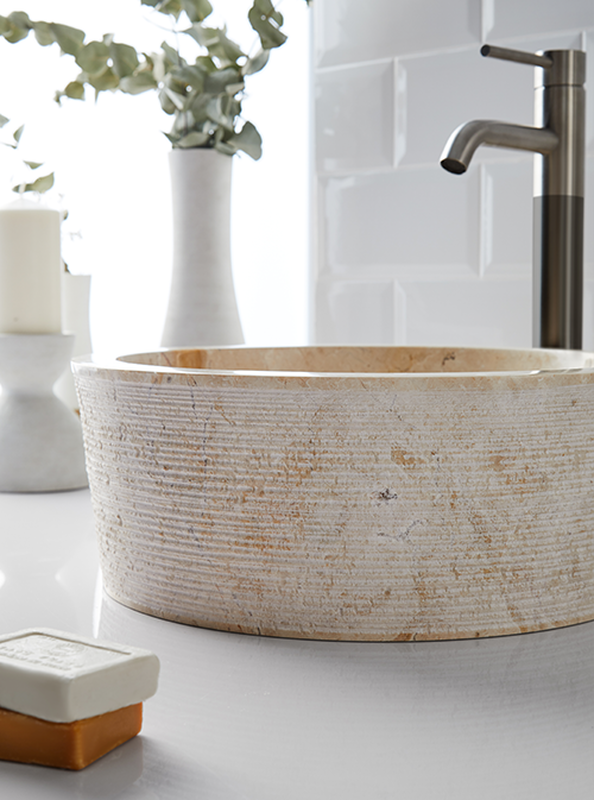 Product image: Bahia marble basin 40x40x15cm, , medium-null