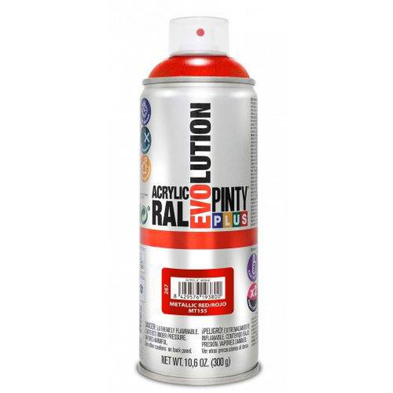 Ακρυλικο χρωμα σπρει metallic red mt155 400ml, , medium image number null