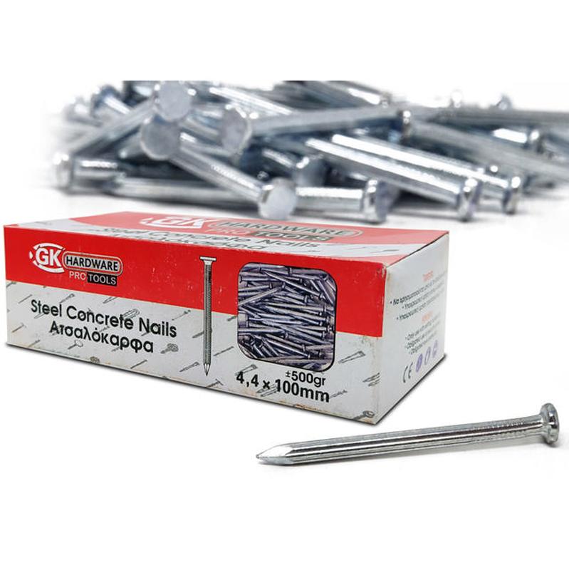 Gk steel nails 500g 4.4x100mm, , medium-null