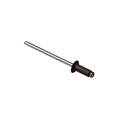 Friulsider rivet with brown head ral 8017 4,8x12mm euroblister 100 pcs