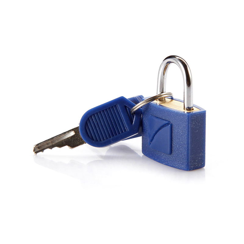 Travel blue suitcase coloured padlock x2, , medium image number null