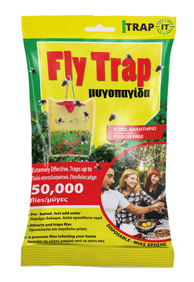 Trap it fly trap and bait, , medium