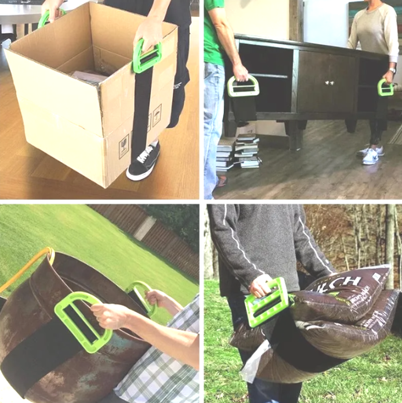 Ρυθμιζόμενος ιμάντας μεταφοράς με λαβές clever carry, , medium-null
