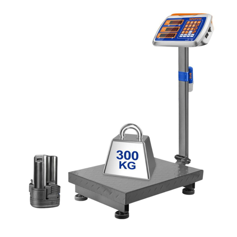 Product image: Wadfow ηλεκτρονική επαγγελματική ζυγαριά ρεύματος και μπαταρίας 12v / 300kg, , medium-null