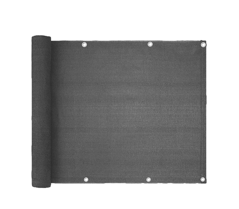 Home & camp balcony screen 180gr 0.75x5m grey, , medium-null