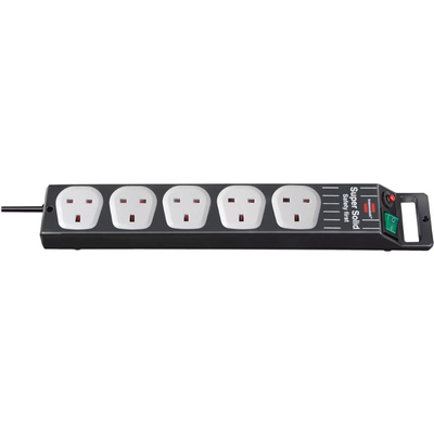 Brennenstuhl super-solid-line 5-way extension socket