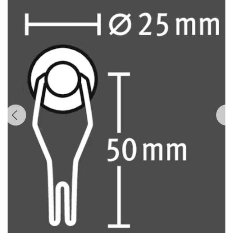 Pot magnet with rotating hook 5cm 2pcs, , medium image number null