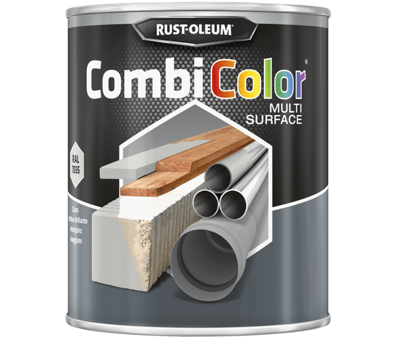 Multi surface light grey gloss 7381 750ml  combicolor rustoleum, , medium image number null