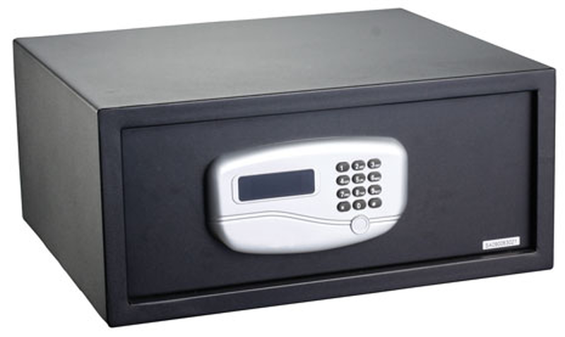 Safewell hotel safe 19x43x31cm - black, , medium-null