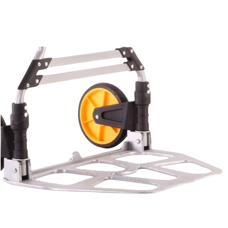 Product image: Αναδιπλούμενο αλουμινένιο καρότσι μεταφοράς με αντοχή 150kg & ελαστικούς τροχούς, , medium-null