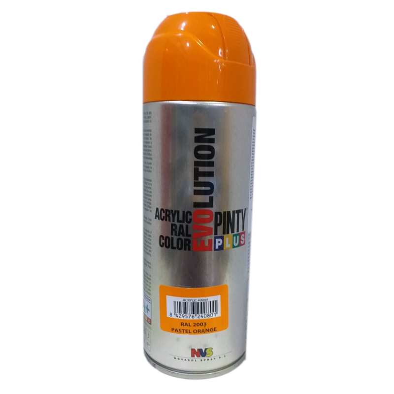 Product image: Acrylic paint spray pastel orange ral 2003 400ml evolution, , medium-null