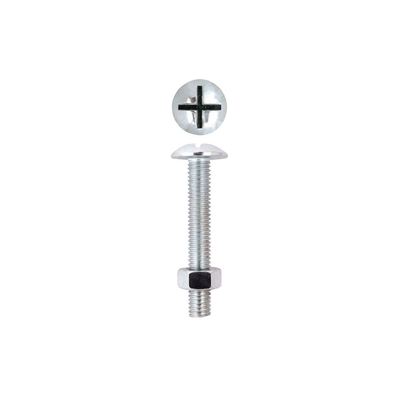 Friulsider cross bolt with nut 6x60mm euroblister 15 pcs