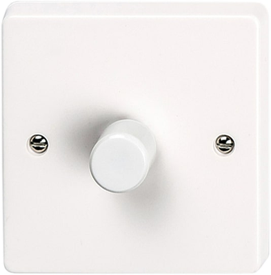 Svg white w1 500w 1gang dimmer