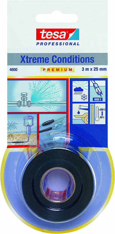 Tesa xtreme conditions tape black 3mx25mm, , medium image number null