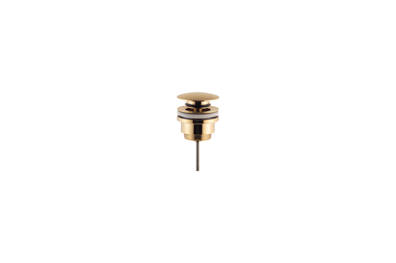 Universal gold click-clack waste, , medium-null