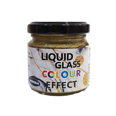 Swan colour liquid glass 80ml gold