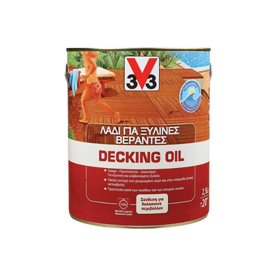 V33 decking oil 5l -  clear