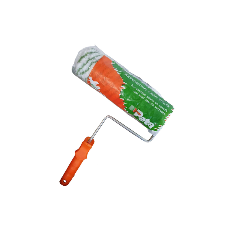 Professional paint roller green & white roller 250mm, , medium-null