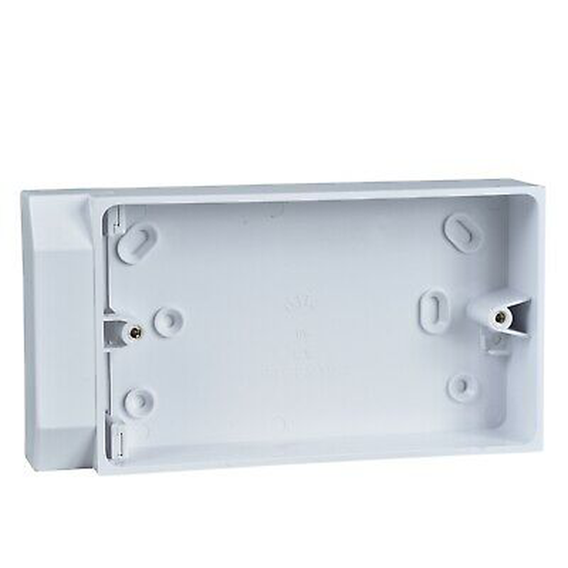 Masterplug 2 gang box for trunking, , medium image number null