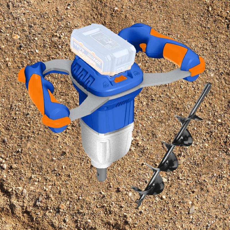 Wadfow τριβέλα γεωτρύπανο μπαταρίας 20v brushless solo (χωρίς μπαταρία & φορτιστή), , medium-null