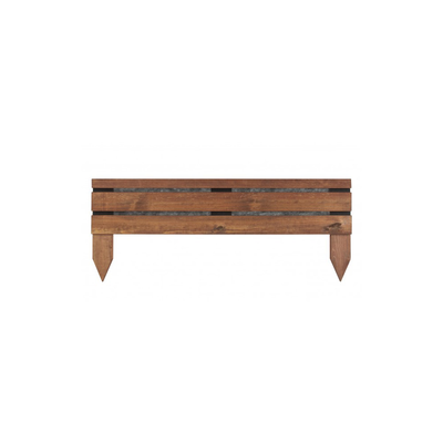 Burger wooden border lign z cl3b 100x23/43cm brown pine, , medium