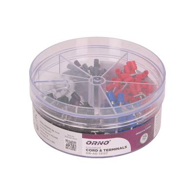 Orno set of wire crimps with wire stripper 400pcs, , medium