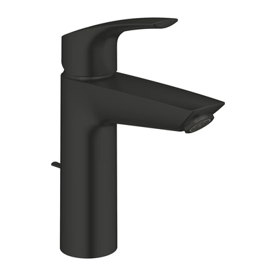Grohe eurosmart single-lever basin mixer 1/2″ m-size matte black, , medium