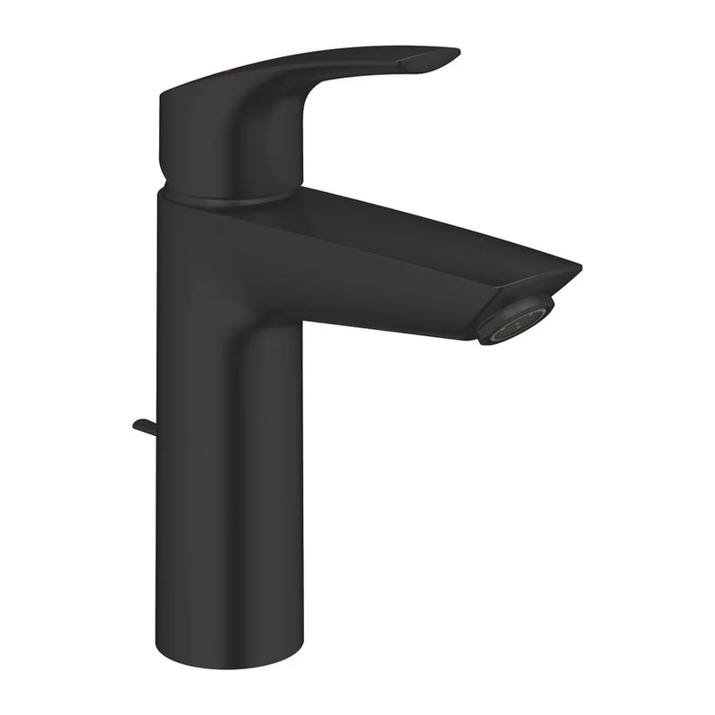 Grohe eurosmart single-lever basin mixer 1/2″ m-size matte black-null