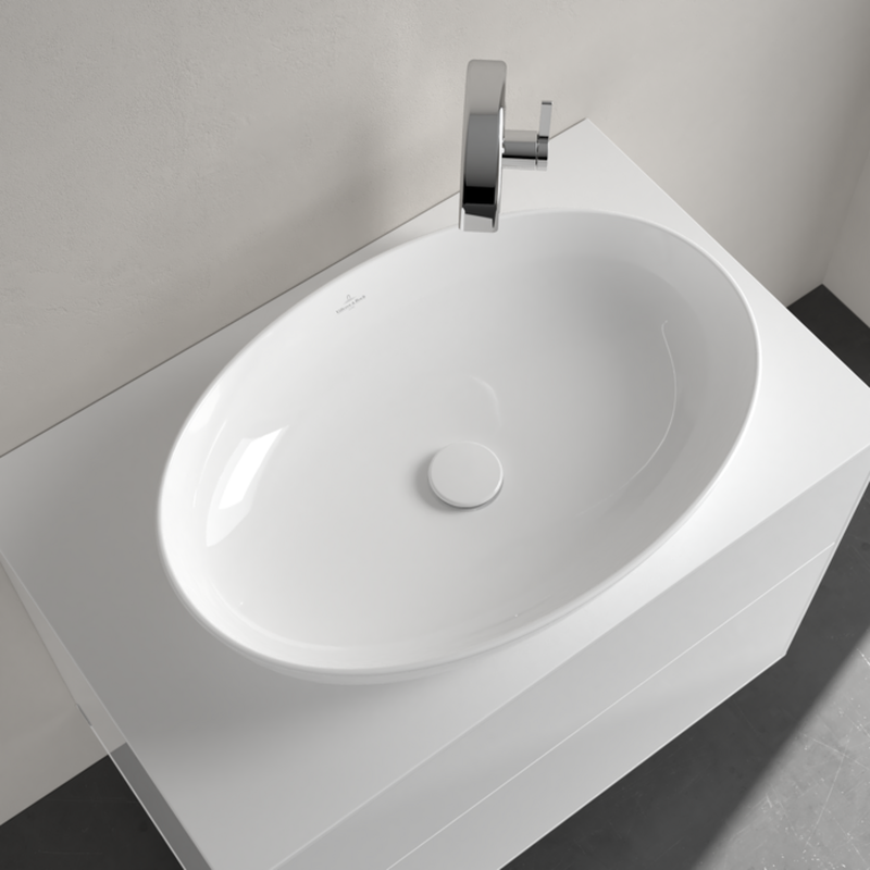 Product image: Artis washbasin 610x410mm white alpin, , medium-null