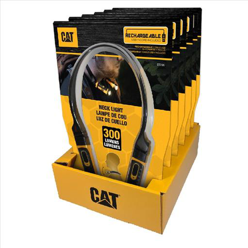 Product image: Cat ct7105 300lm rechargeable led neck light, , medium-null
