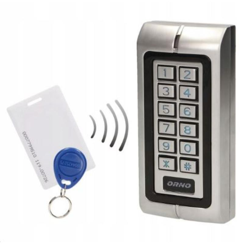 Orno κλειδαρια κωδικου ip20 - ασημι, , medium-null