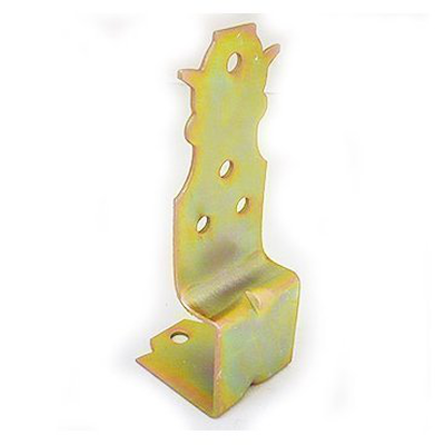 Gold decorative split post base, , medium